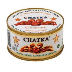 CHATKA Maso Kamčatského kraba, 100% kousky z těla,121g/90g