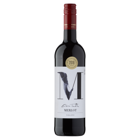 Günzer Tamás Merlot 2020 - červené suché víno 0,75L 15%